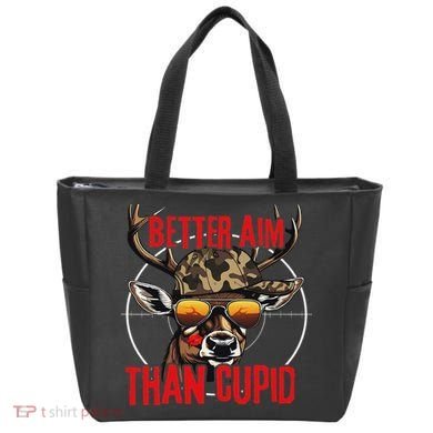 I Aim Better Than Cupid Hunting Valentine’s Day Tote Bag