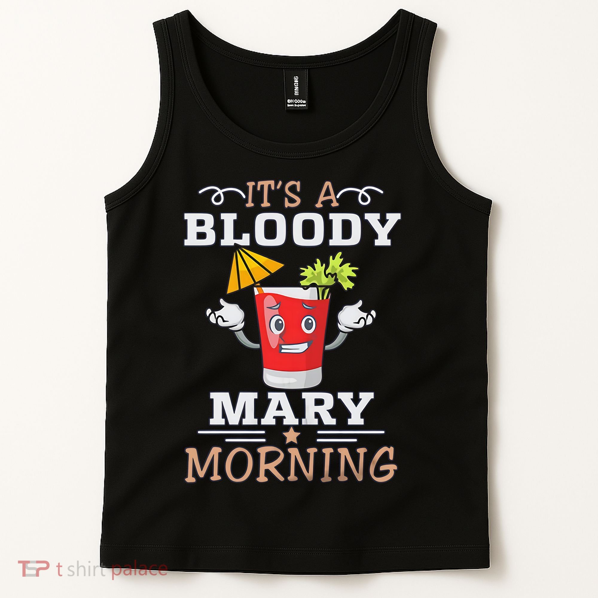 It's A Blood Mary Morning Bartender Cocktail Barista drinking lover Tank Top