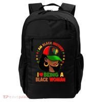 I Am Black History I Love Being A Black Woman  Backpack thumb 0