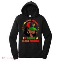 I Am Black History I Love Being A Black Woman  Women's Hoodie thumb 0