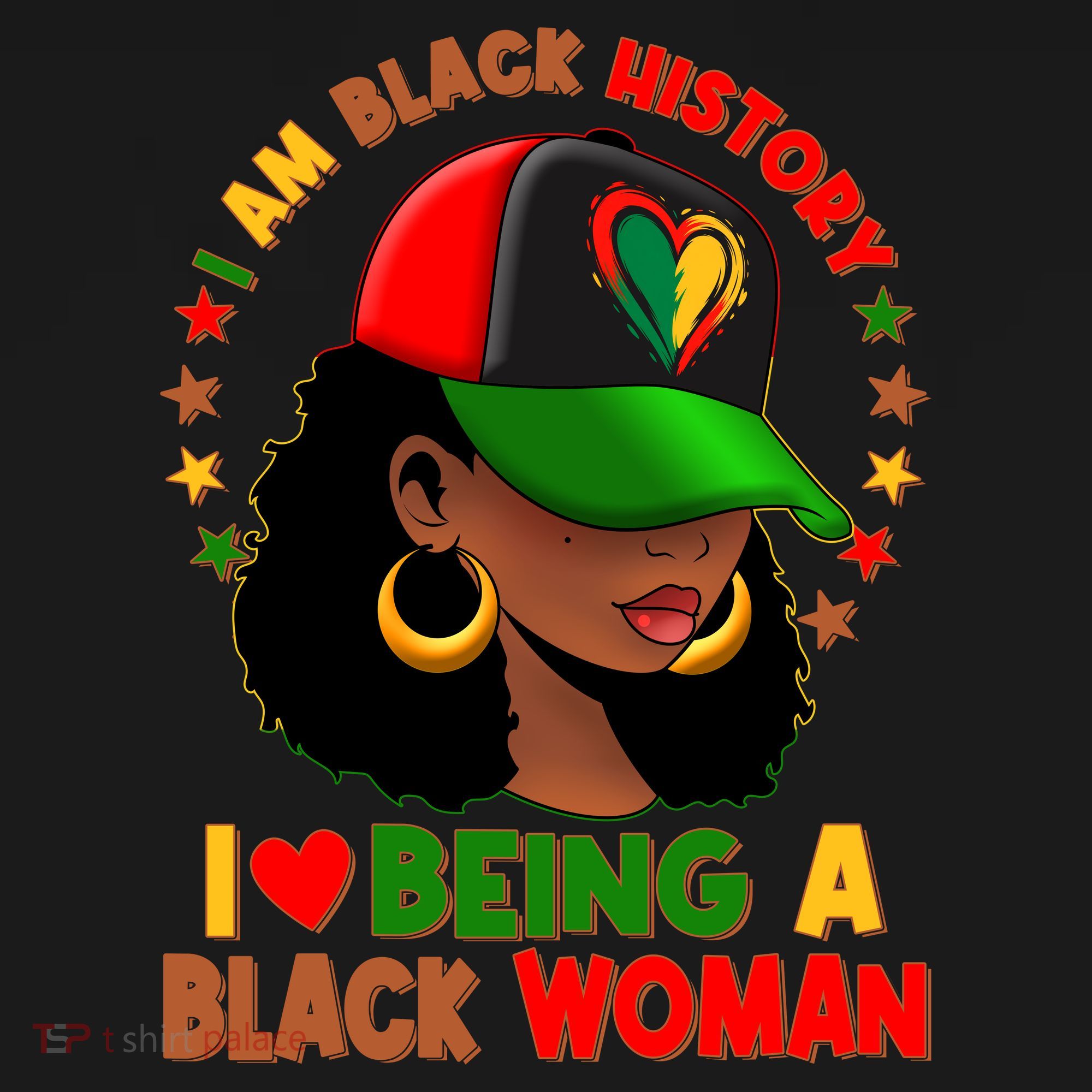 I Am Black History I Love Being A Black Woman  Women's Tank Top