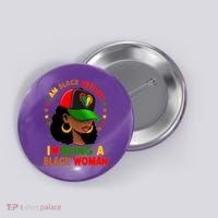 I Am Black History I Love Being A Black Woman  Button thumb 0