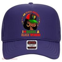 I Am Black History I Love Being A Black Woman  Hat thumb 0