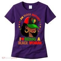I Am Black History I Love Being A Black Woman  Women's T-Shirt thumb 0