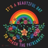 Its A Beautiful Day To Smash The Patriarchy Beanie thumb 2