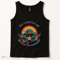 Its A Beautiful Day To Smash The Patriarchy Tank Top thumb 2