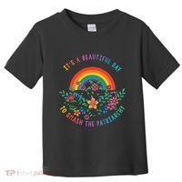 Its A Beautiful Day To Smash The Patriarchy Toddler T-Shirt thumb 0