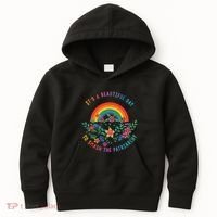 Its A Beautiful Day To Smash The Patriarchy Kids Hoodie thumb 0