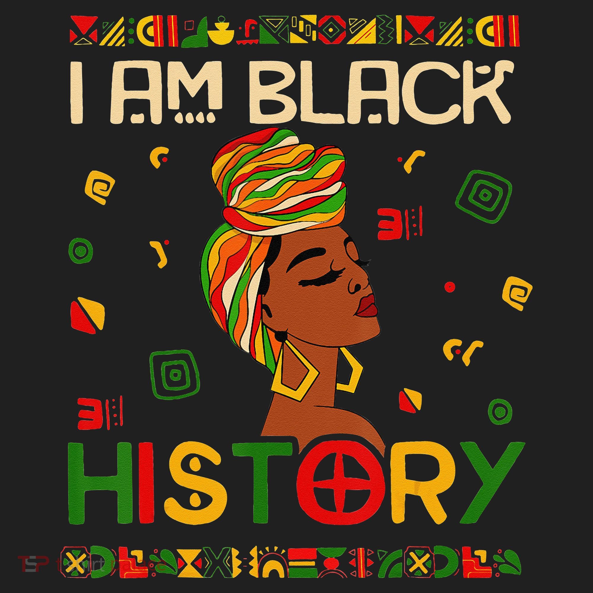 I Am Black History Month African American Women's Sweatshirt