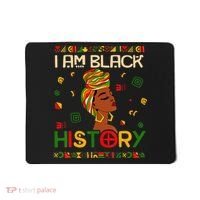 I Am Black History Month African American Mousepad thumb 0