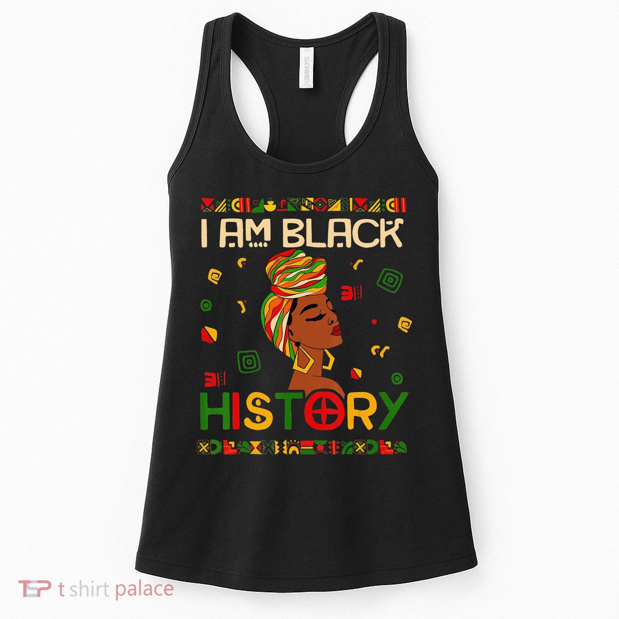 I Am Black History Month African American Women's Tank Top