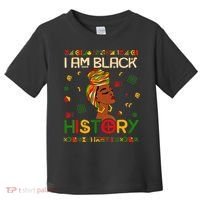 I Am Black History Month African American Toddler T-Shirt thumb 0