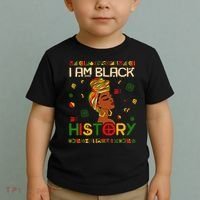 I Am Black History Month African American Toddler T-Shirt thumb 2