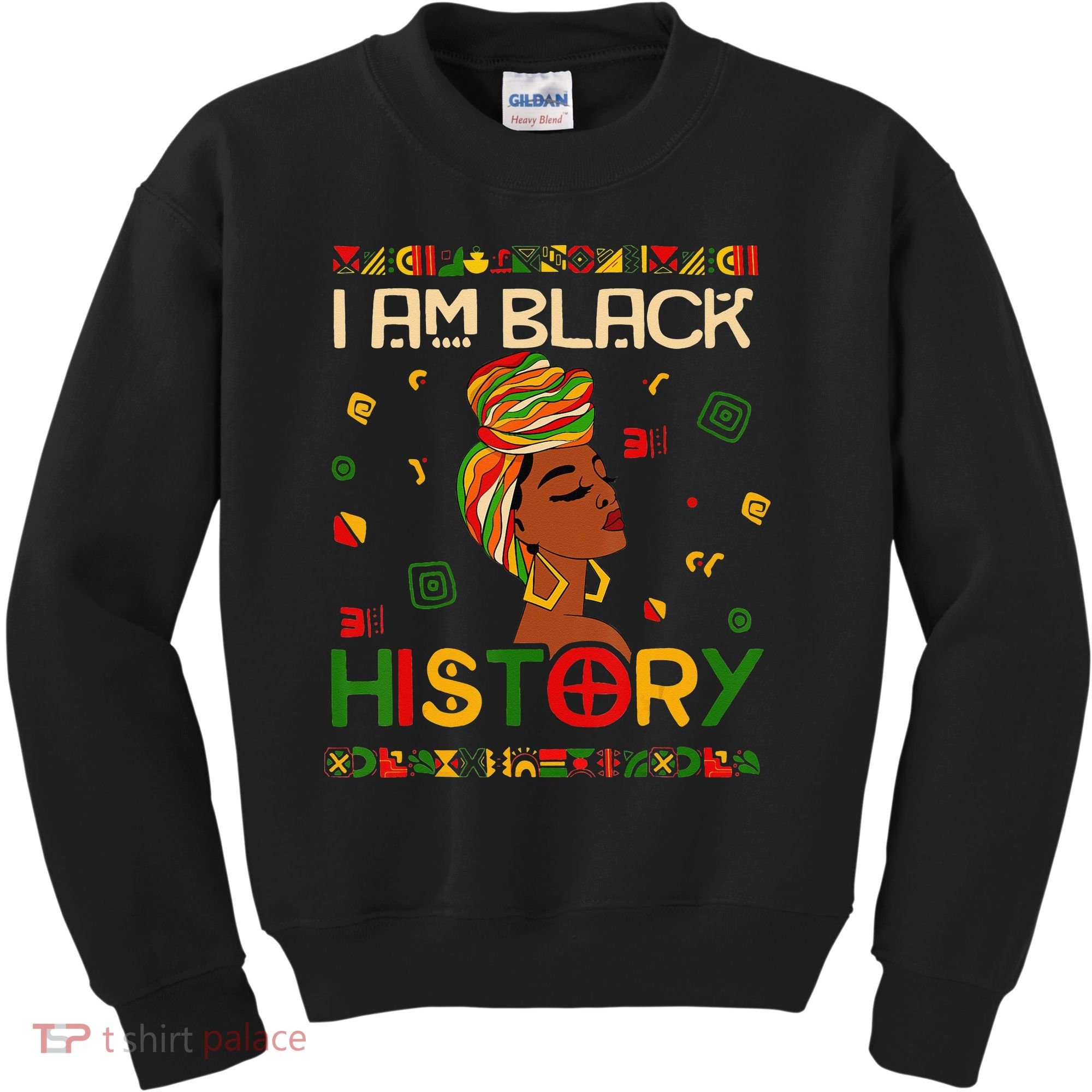 I Am Black History Month African American Kids Sweatshirt