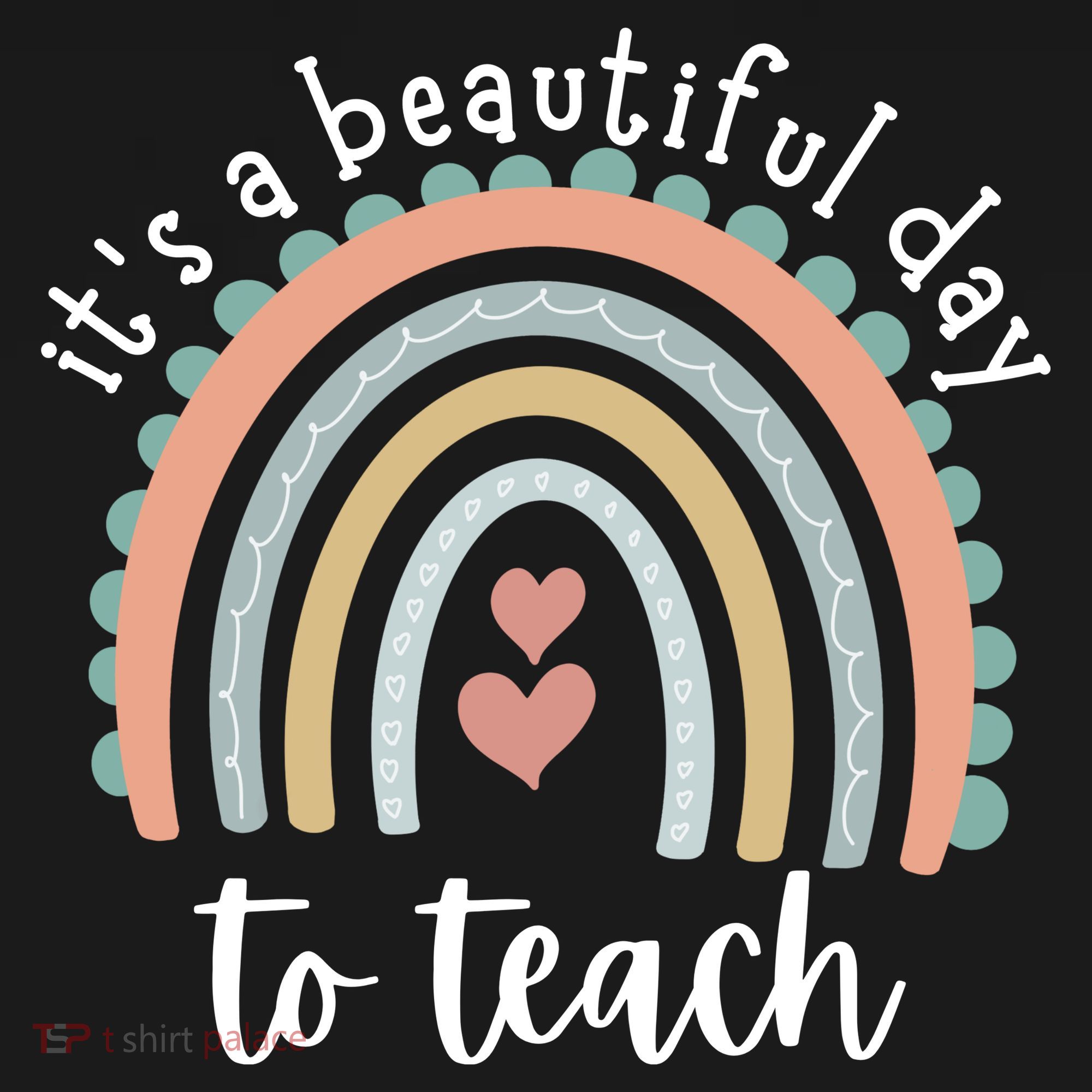 It's A Beautiful Day To Teach Rainbow Teacher Gift Ornament