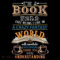 Im A Book Nerd Fantasy World Read Bookworm Gift Coffee Mug thumb 5