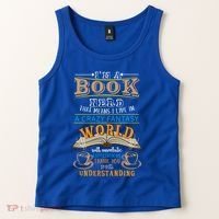 Im A Book Nerd Fantasy World Read Bookworm Gift Tank Top thumb 2