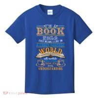 Im A Book Nerd Fantasy World Read Bookworm Gift Kids T-Shirt thumb 0