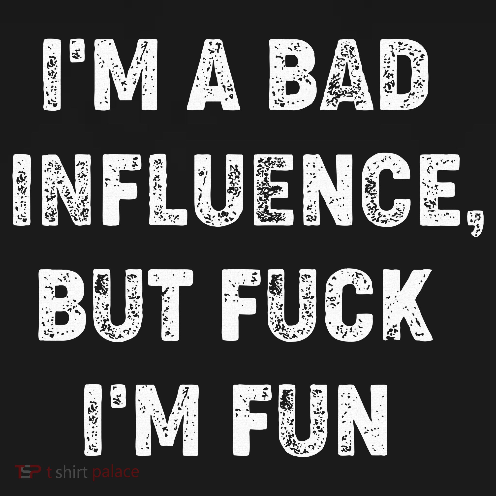 IM A Bad Influence But Fuck IM Fun Baby Long Sleeve Bodysuit