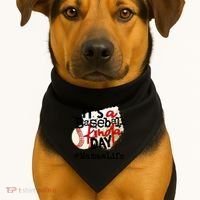 Its A Baseball Kinda Day Gift Baseball Mamaw Life Great Gift USA-Made Doggie Bandana thumb 1