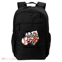 Its A Baseball Kinda Day Gift Baseball Mamaw Life Great Gift Backpack thumb 0