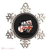Its A Baseball Kinda Day Gift Baseball Mamaw Life Great Gift Ornament thumb 0