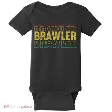 IM A Brawler Showdown Stars Baby Bodysuit
