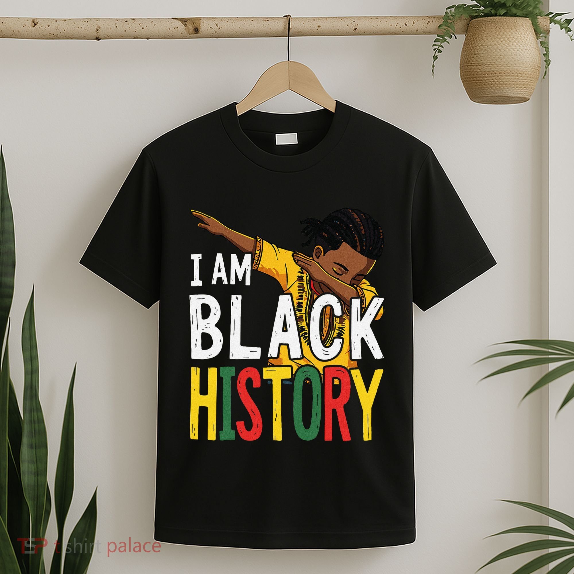I Am Black History Black History Month Gift T-Shirt
