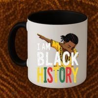 I Am Black History Black History Month Gift Coffee Mug thumb 2