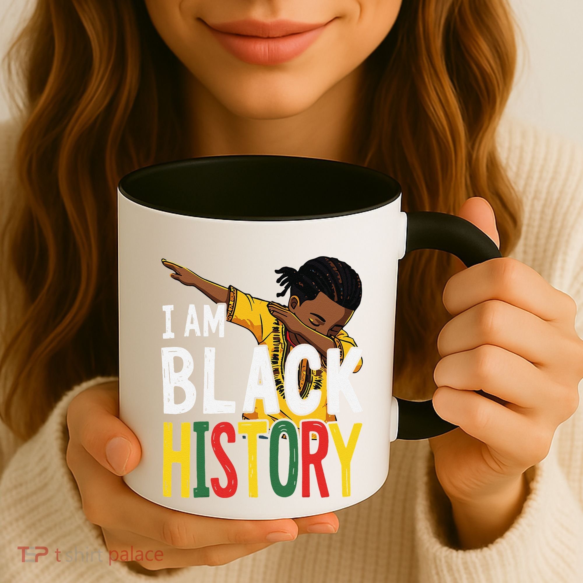 I Am Black History Black History Month Gift Coffee Mug