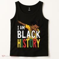 I Am Black History Black History Month Gift Tank Top thumb 2