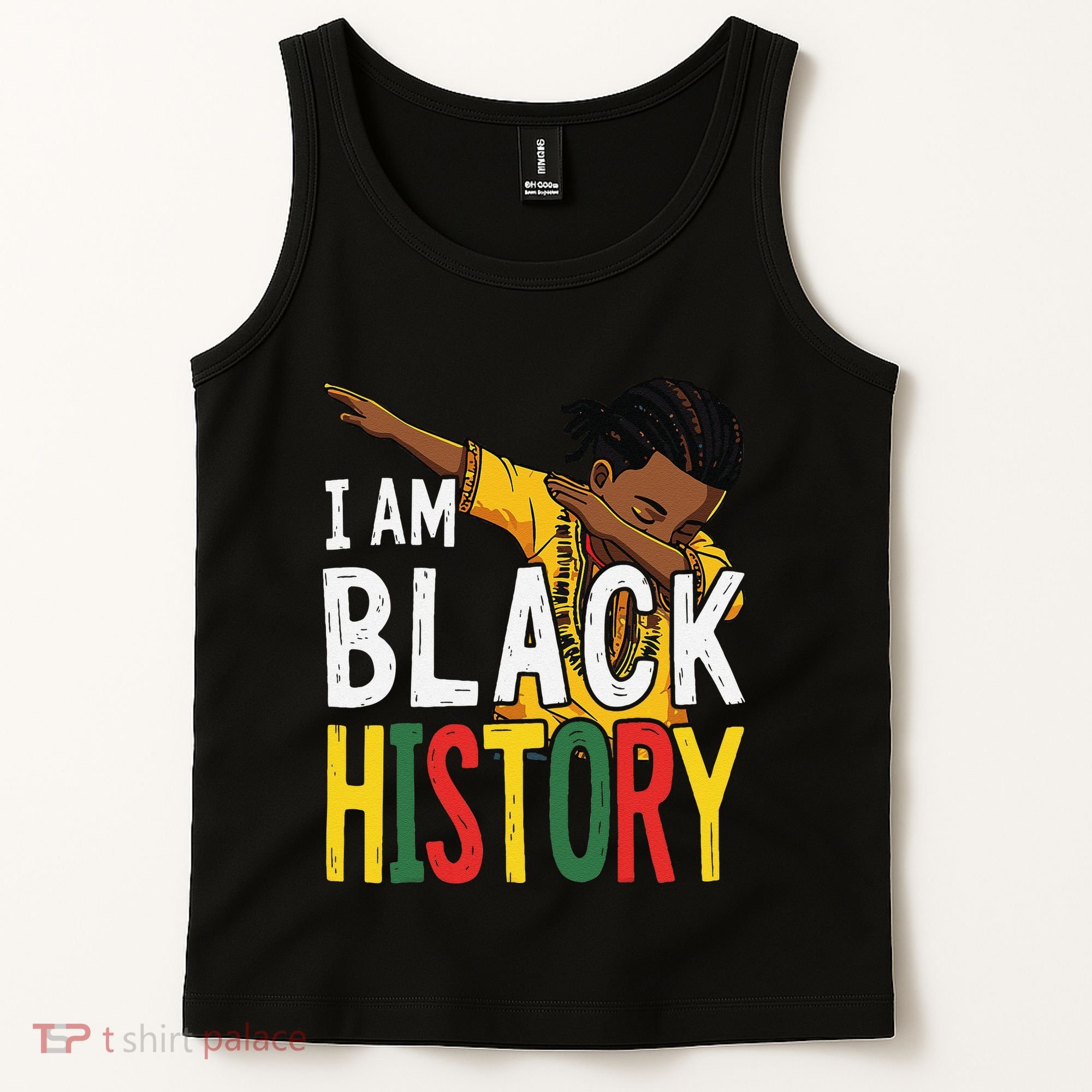 I Am Black History Black History Month Gift Tank Top