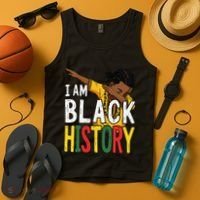 I Am Black History Black History Month Gift Tank Top thumb 4