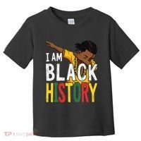 I Am Black History Black History Month Gift Toddler T-Shirt thumb 0