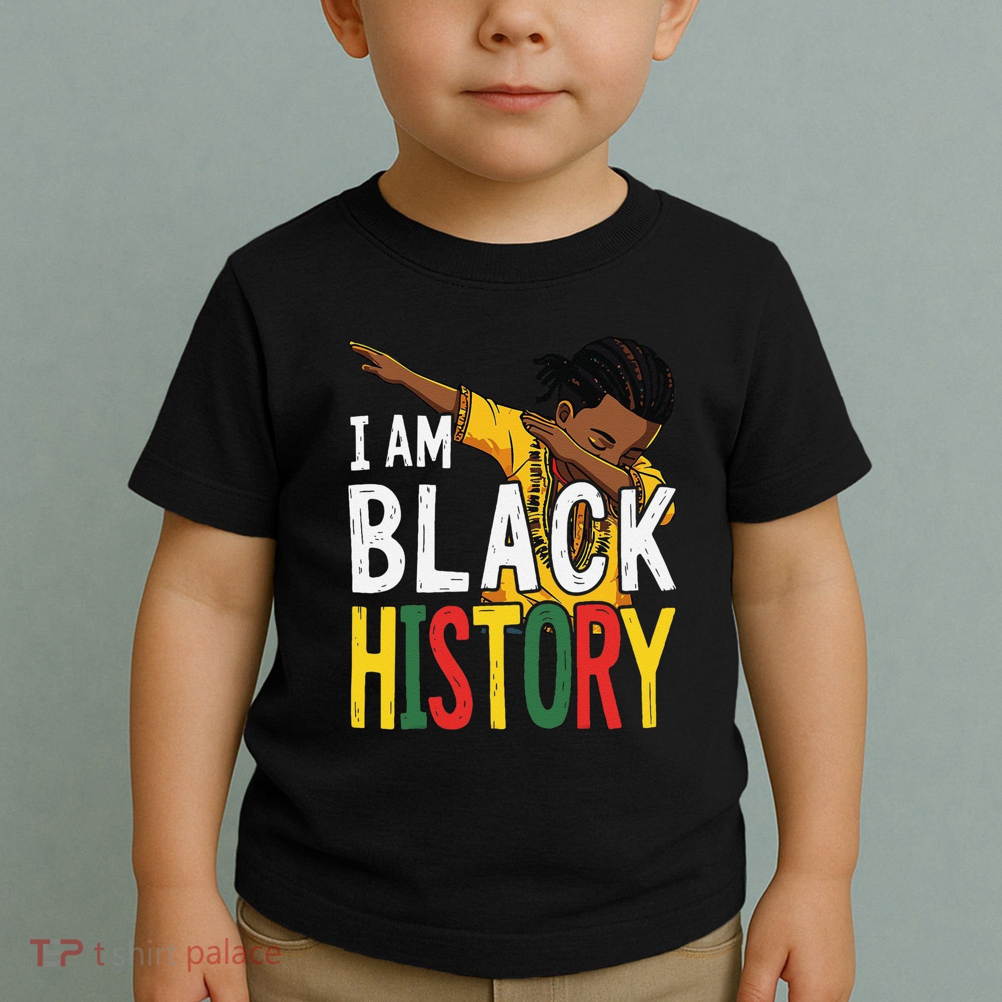 I Am Black History Black History Month Gift Toddler T-Shirt