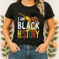 I Am Black History Black History Month Gift Women's T-Shirt thumb 2