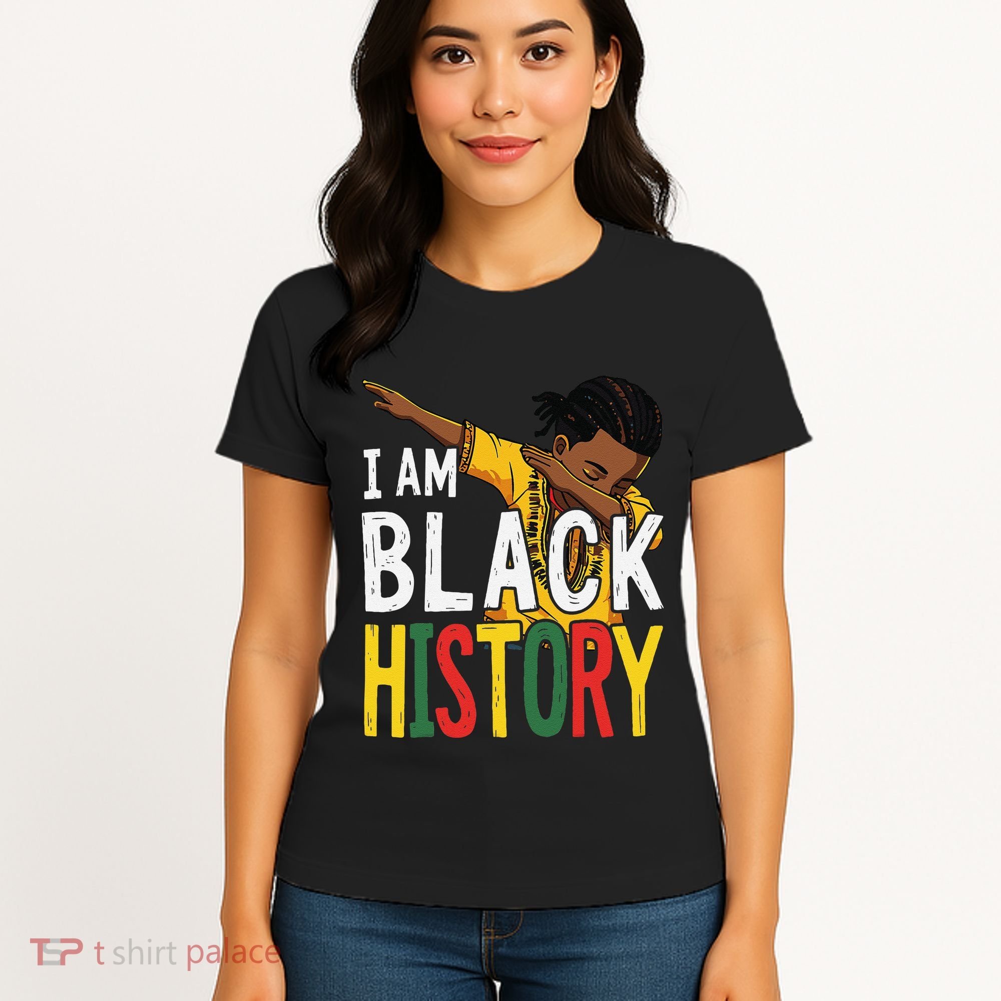 I Am Black History Black History Month Gift Women's T-Shirt