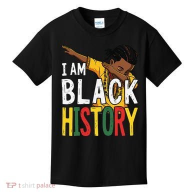 I Am Black History Black History Month Gift Kids T-Shirt