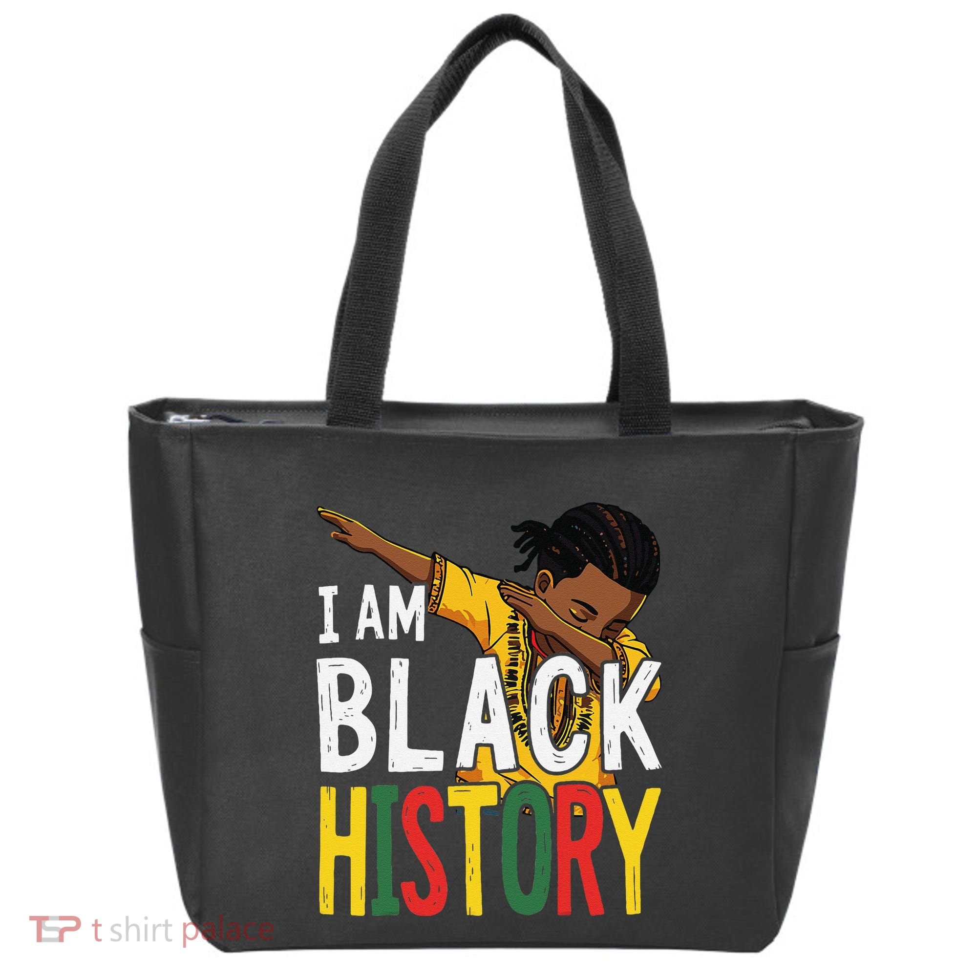 I Am Black History Black History Month Gift Tote Bag