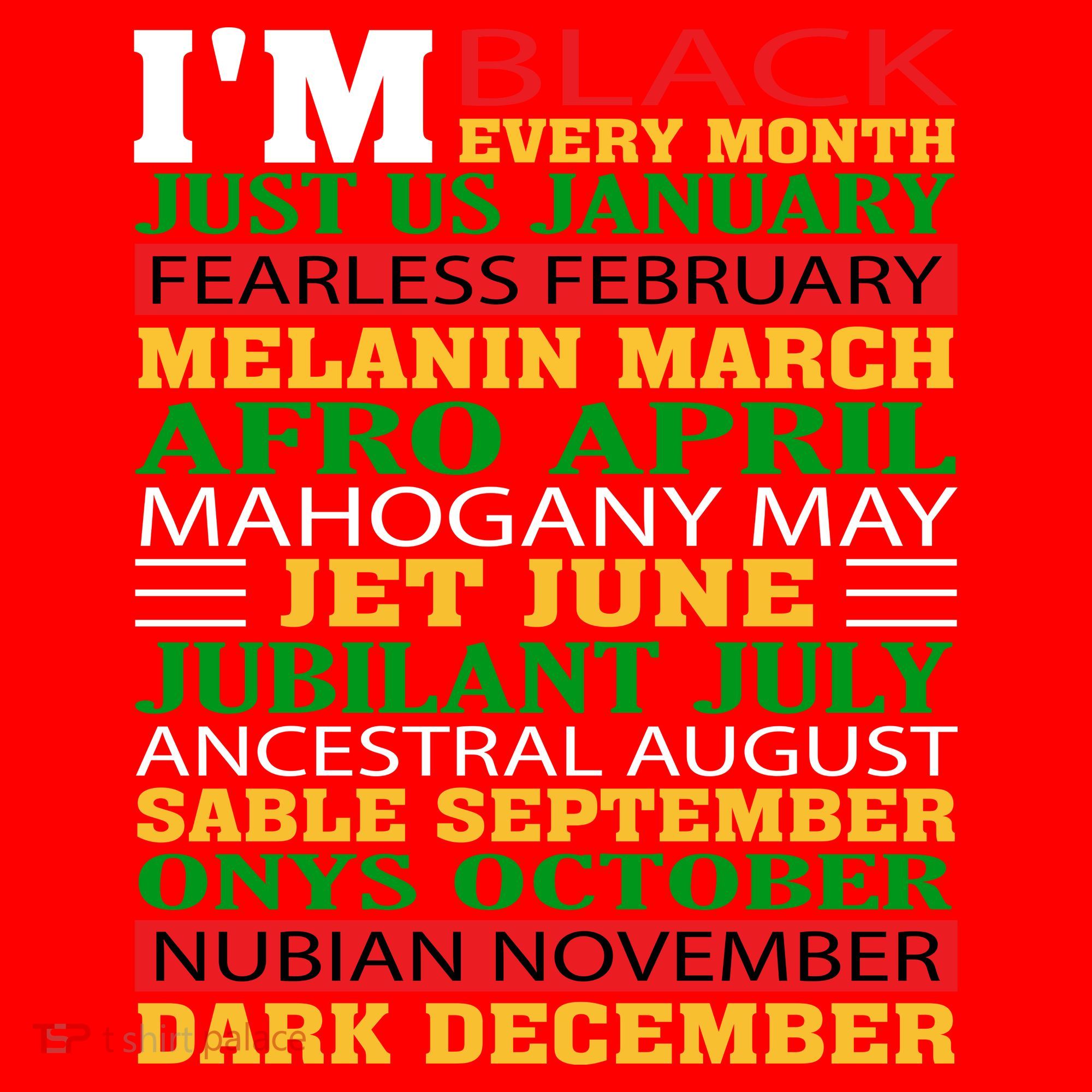 I Am Black Every Month Shirt Black History Month Santa Hat