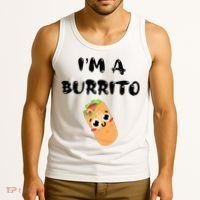 I’M A Burrito Tank Top thumb 3