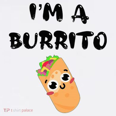 I’M A Burrito Kids Long Sleeve Shirt