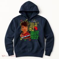 I Am Black History Month Black History Month African American Black Hoodie thumb 0