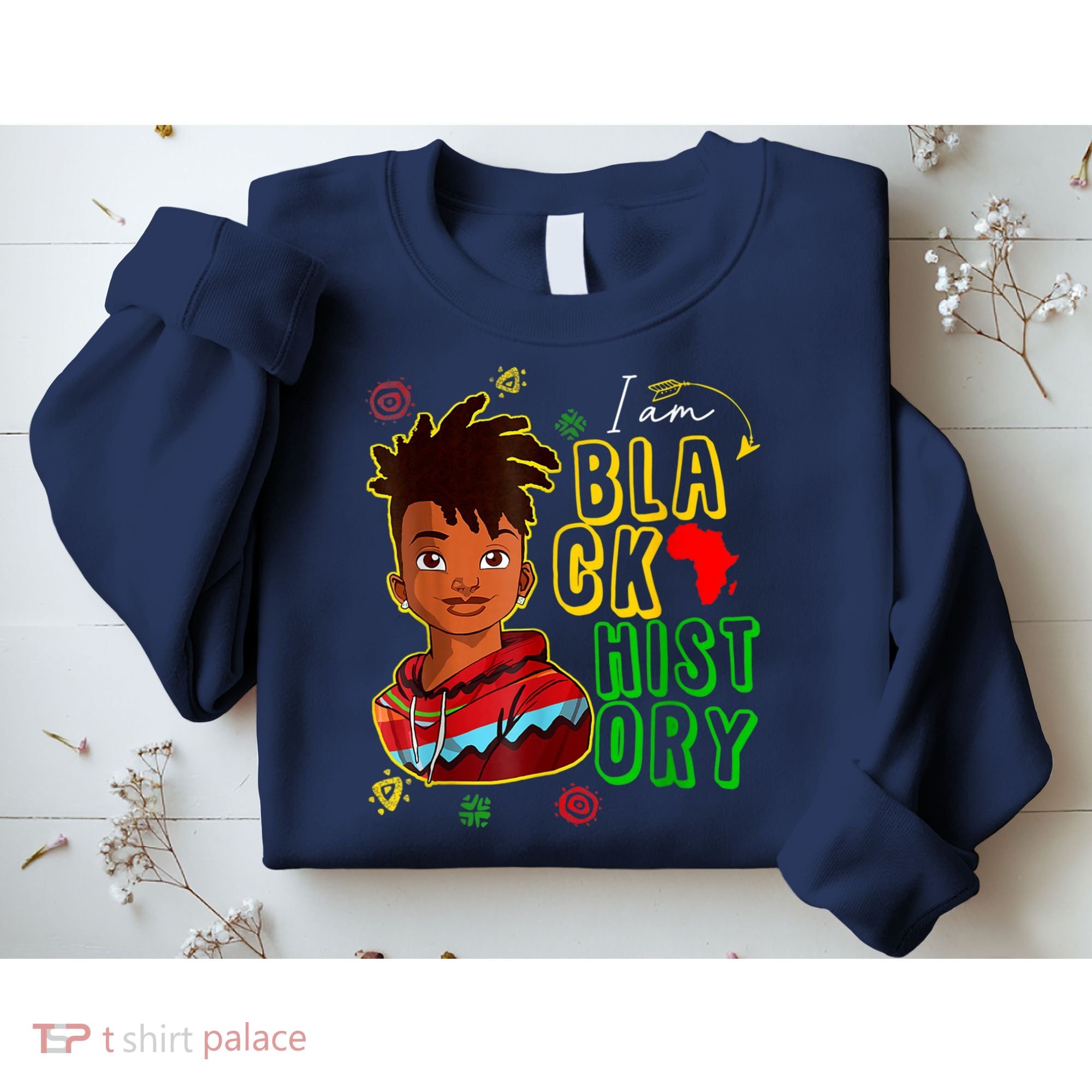 I Am Black History Month Black History Month African American Black Sweatshirt