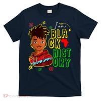 I Am Black History Month Black History Month African American Black T-Shirt thumb 0
