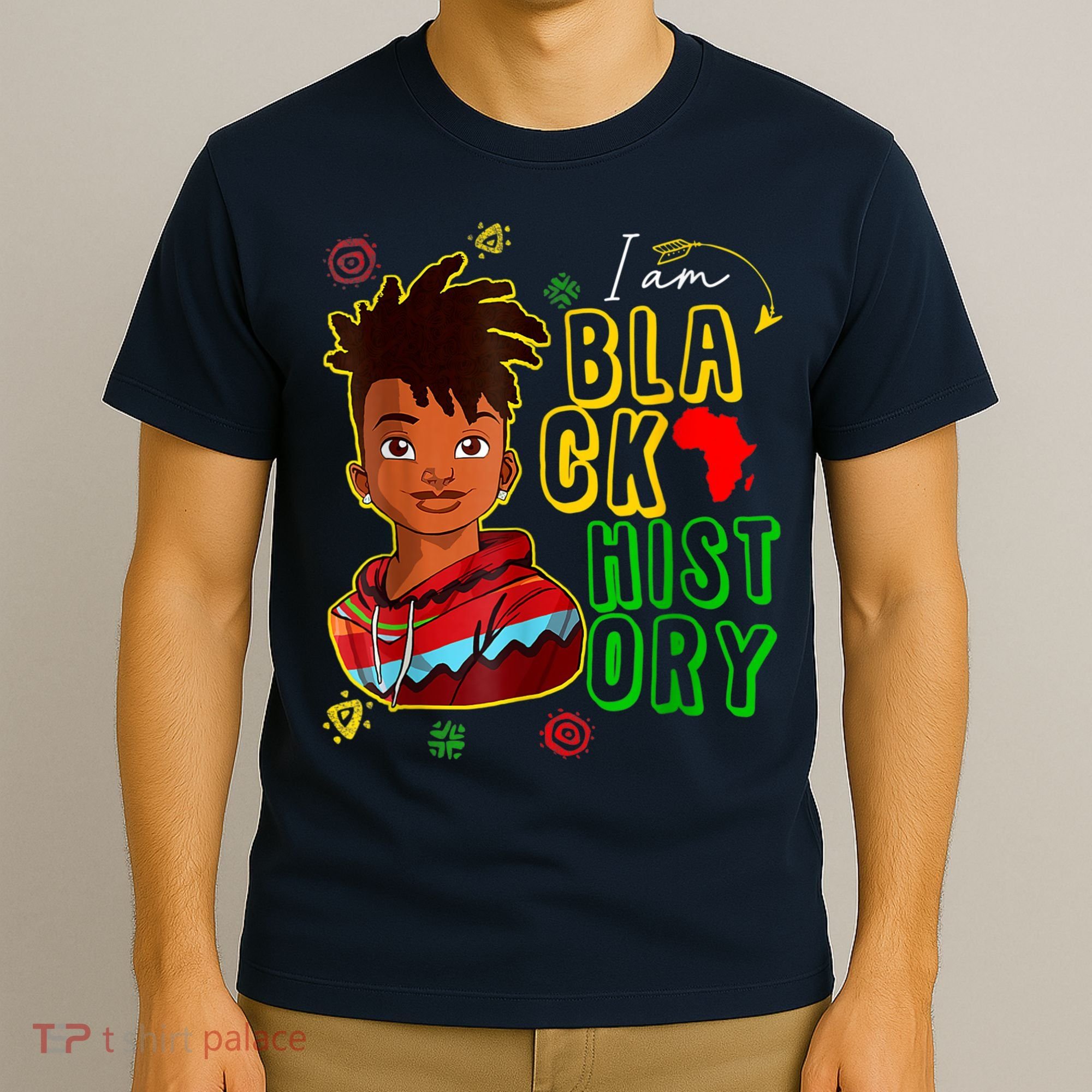 I Am Black History Month Black History Month African American Black T-Shirt