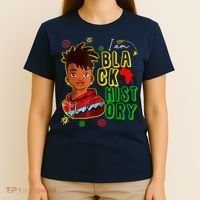 I Am Black History Month Black History Month African American Black T-Shirt thumb 4