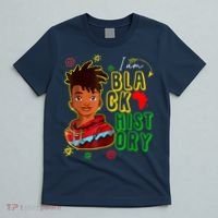 I Am Black History Month Black History Month African American Black T-Shirt thumb 5