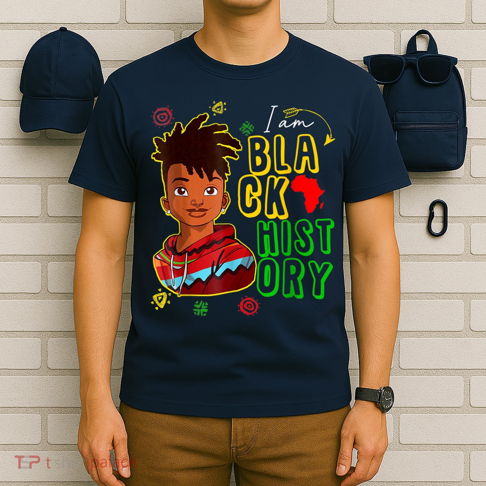 I Am Black History Month Black History Month African American Black T-Shirt