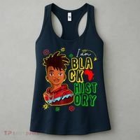 I Am Black History Month Black History Month African American Black Women's Tank Top thumb 3